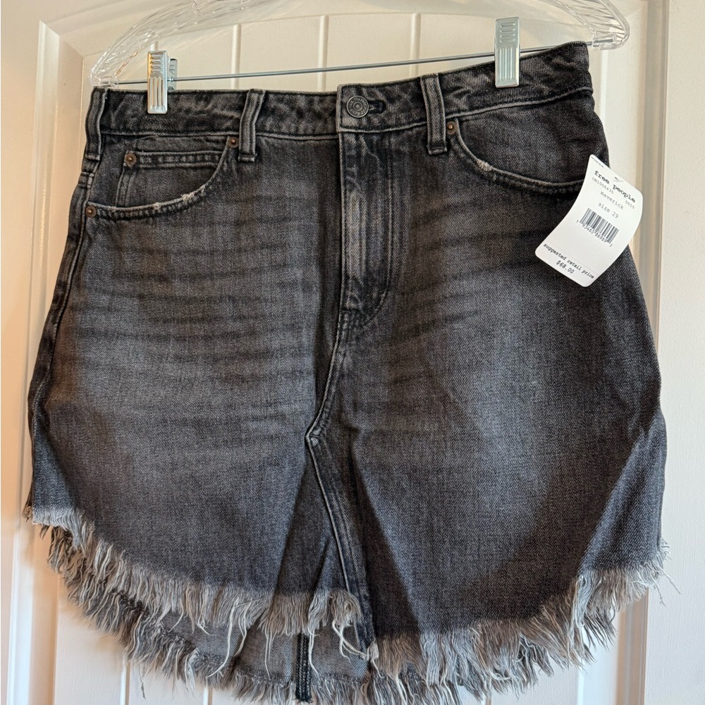 Free People Maverick Denim Skirt - Size 29